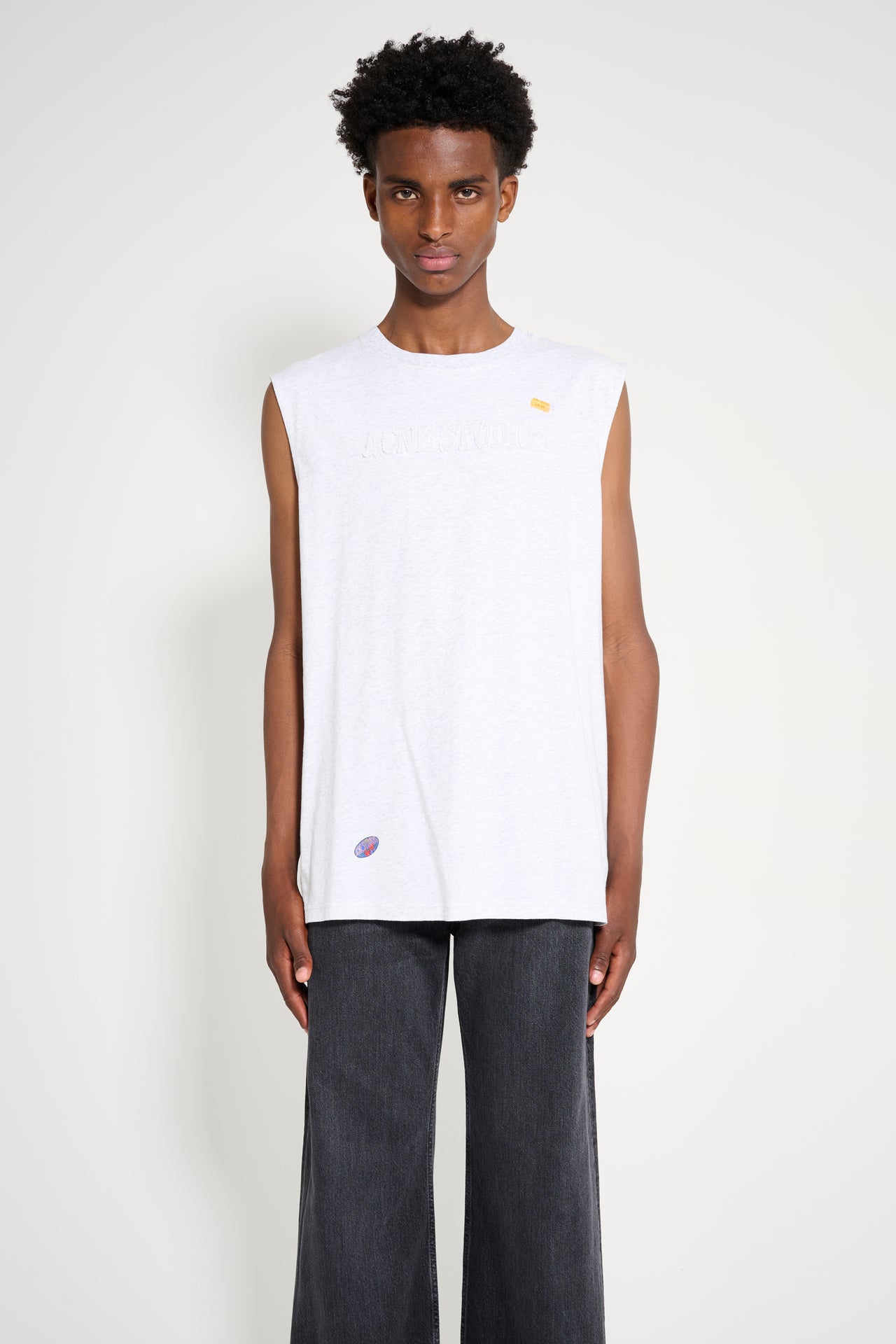 Acne Studios T-shirt Grey Melange
