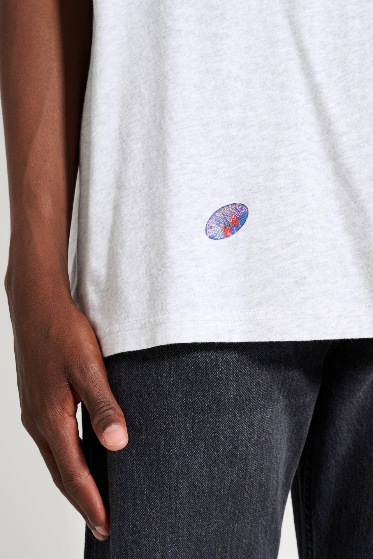 Acne Studios T-shirt Grey Melange