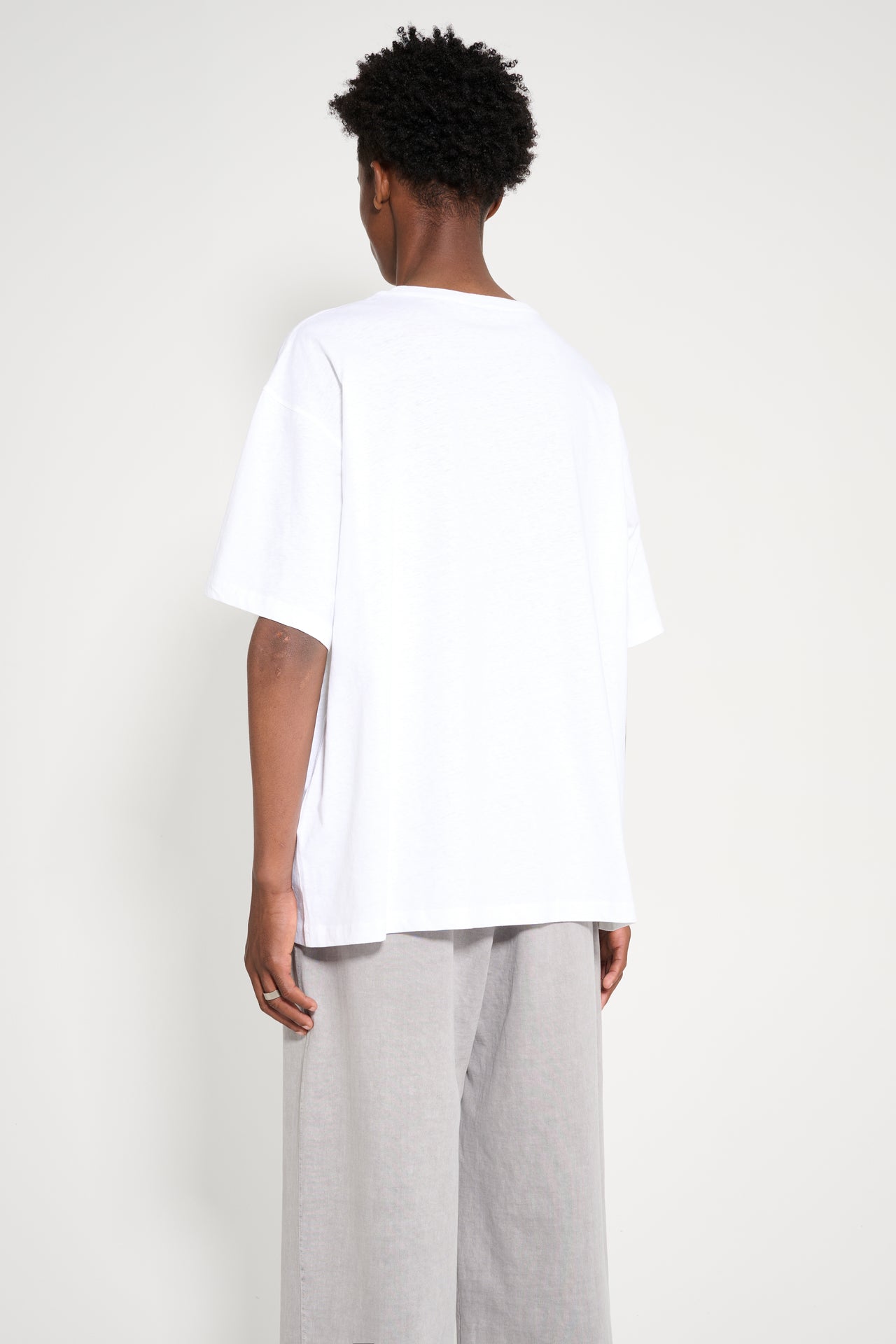 Acne Studios Printed T-shirt Optic White
