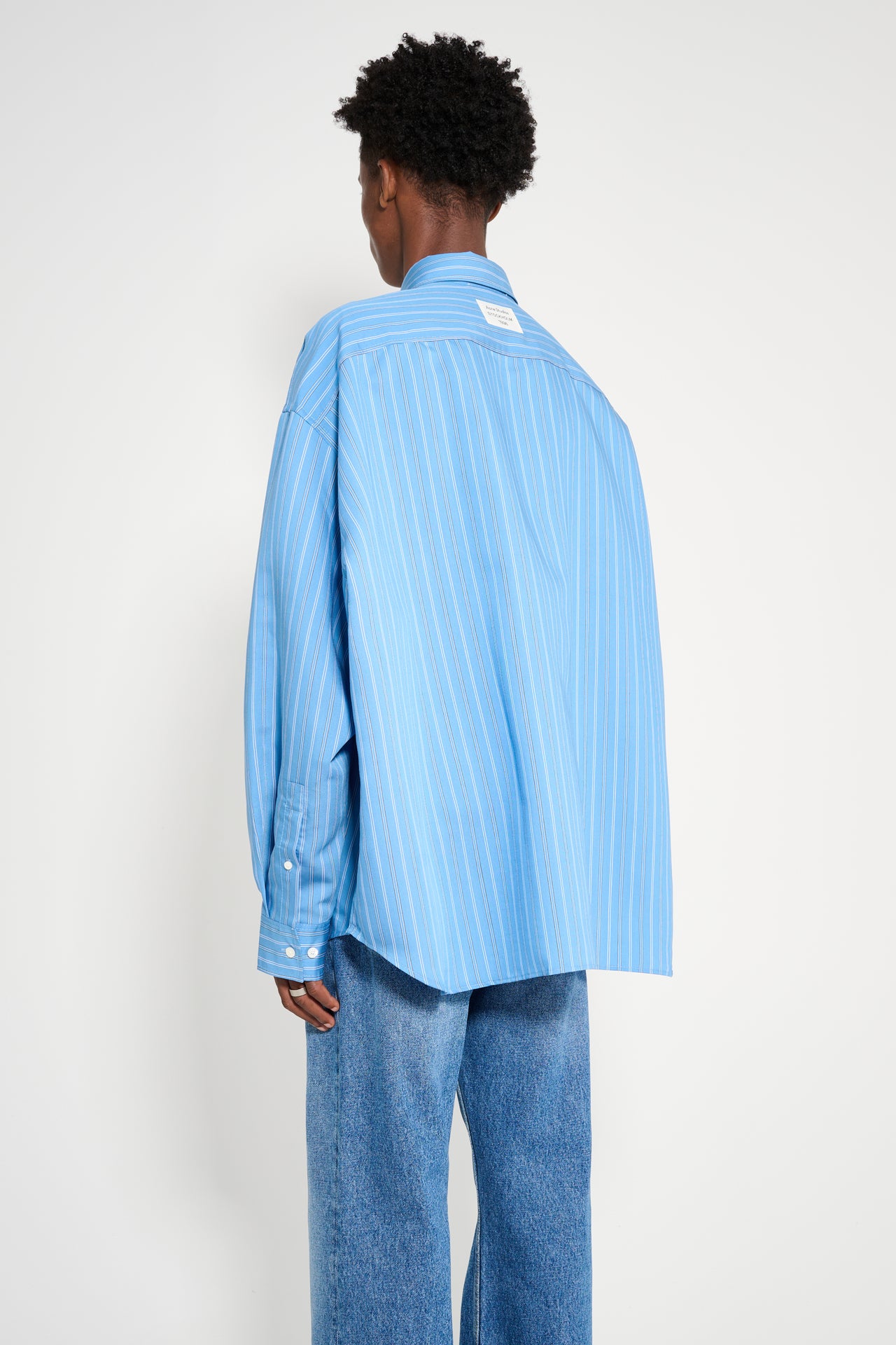 Acne Studios Button-Up Shirt Blue