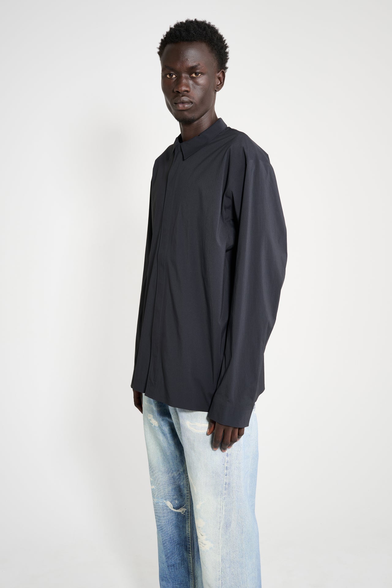 Arc'teryx Veilance Metry LS Shirt Black