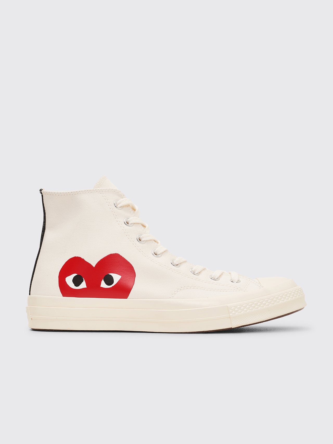 Comme des Garçons Play x Converse Chuck 70 Hi White