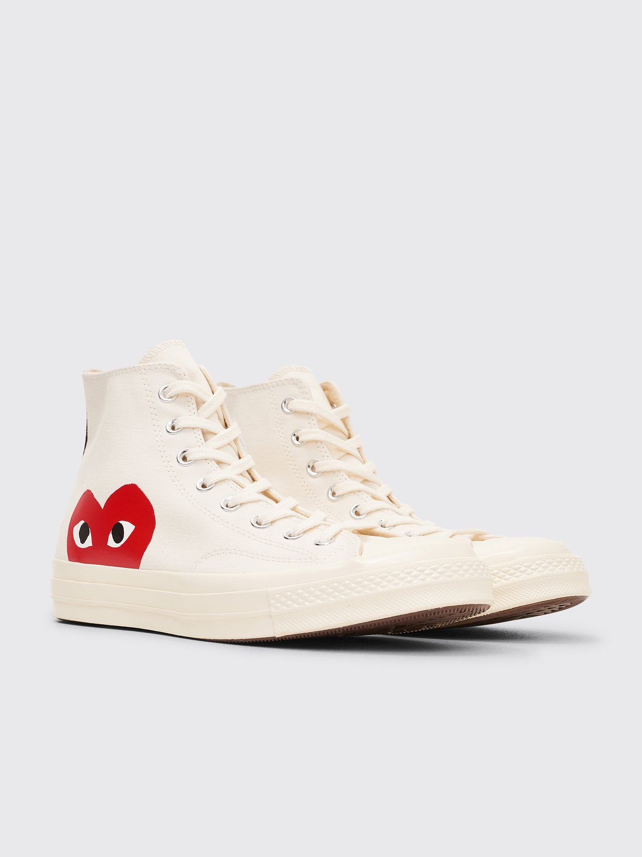 Comme des Garçons Play x Converse Chuck 70 Hi White