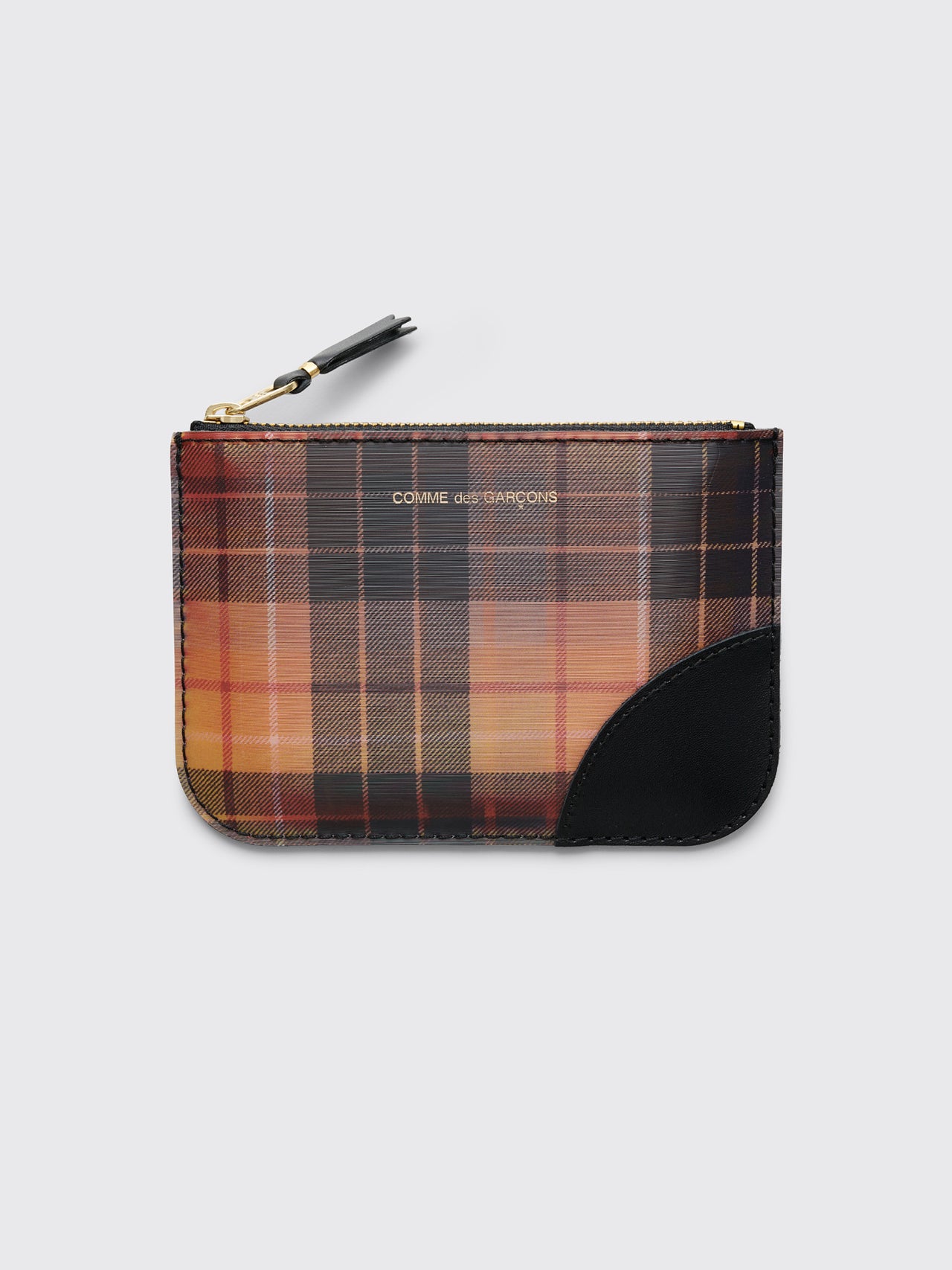 Comme des Garçons Wallet SA8100 Lenticular Tartan Red / Yellow