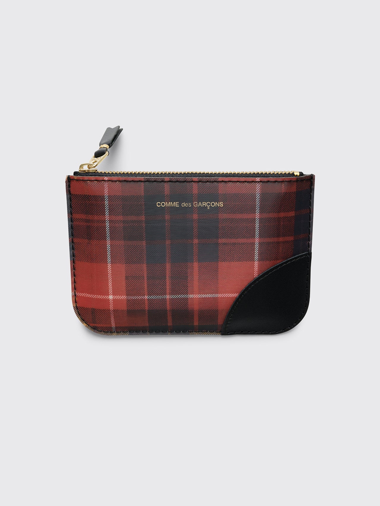 Comme des Garçons Wallet SA8100 Lenticular Tartan Red / Yellow
