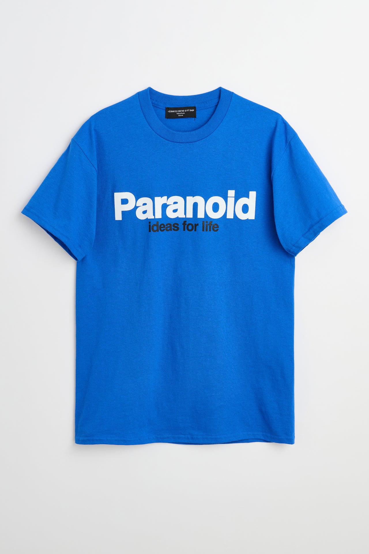 Connie Costas Ideas For Life Front Graphic T-shirt Blue