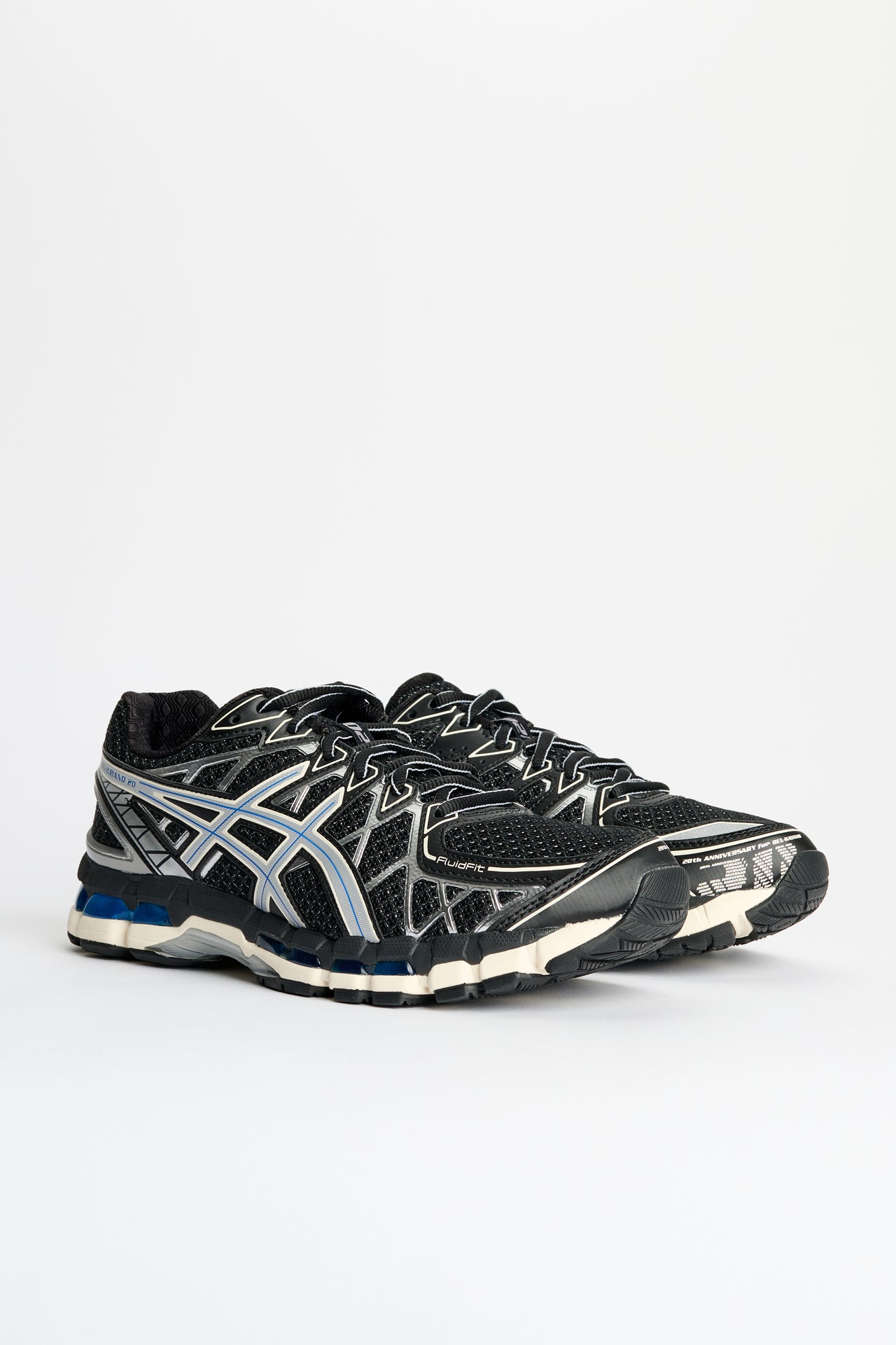 Asics Gel-Kayano 20 Black / Pure Silver