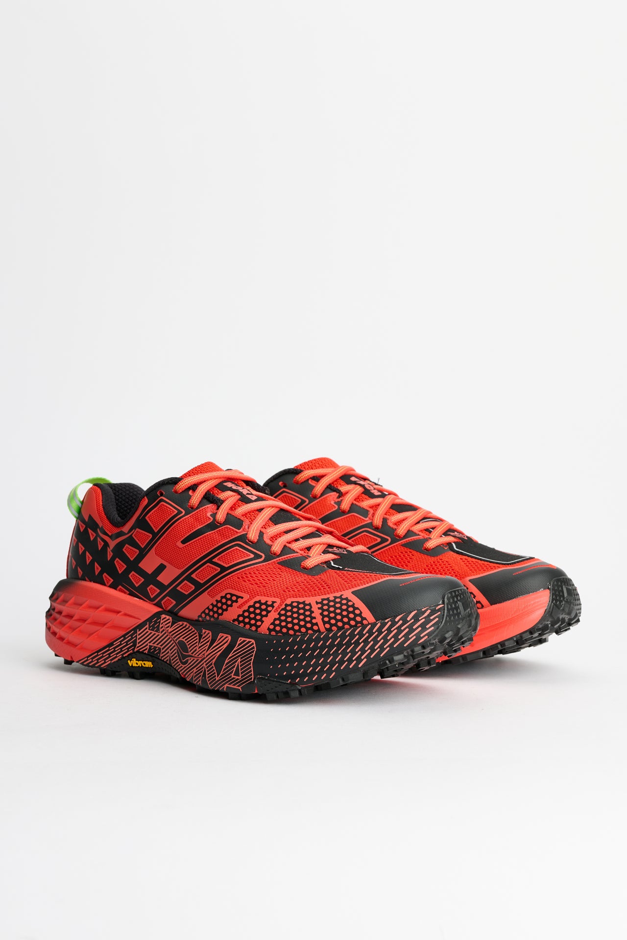 HOKA U Speedgoat 2 Tomato / Electric Green