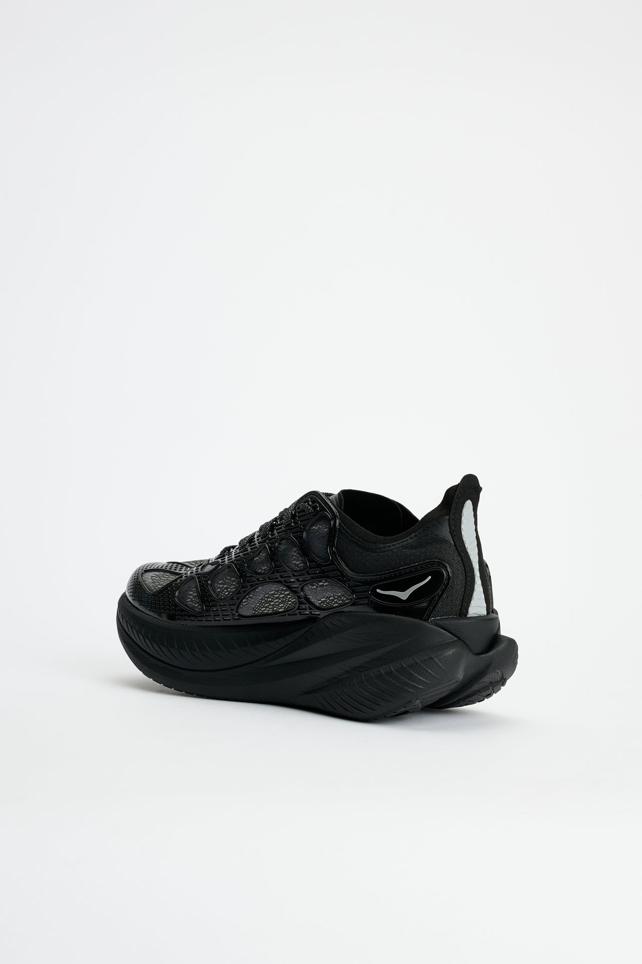 HOKA U Mach x Caged Black / Midnight Blue