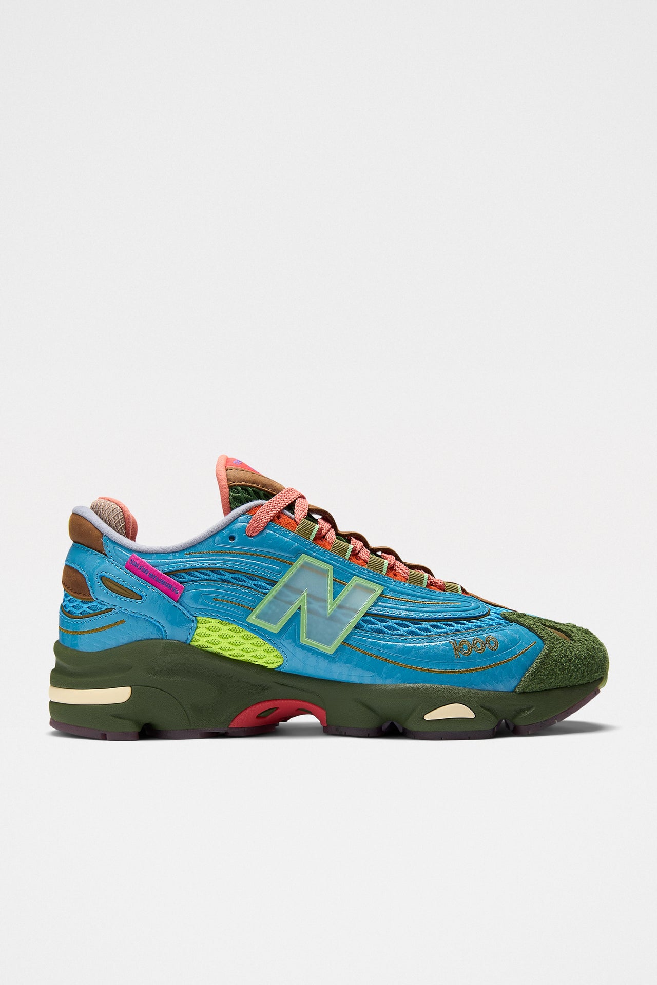 New Balance x Salehe Bembury 1000 Blue / Douglas Fir
