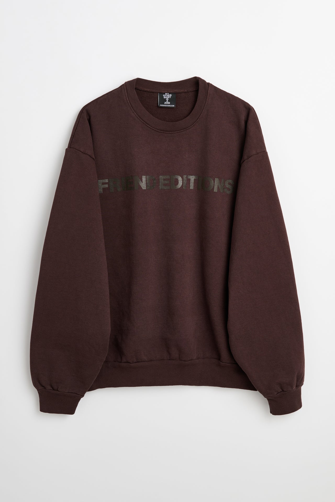 Friend Editions Monogram Crewneck Brown / Brown