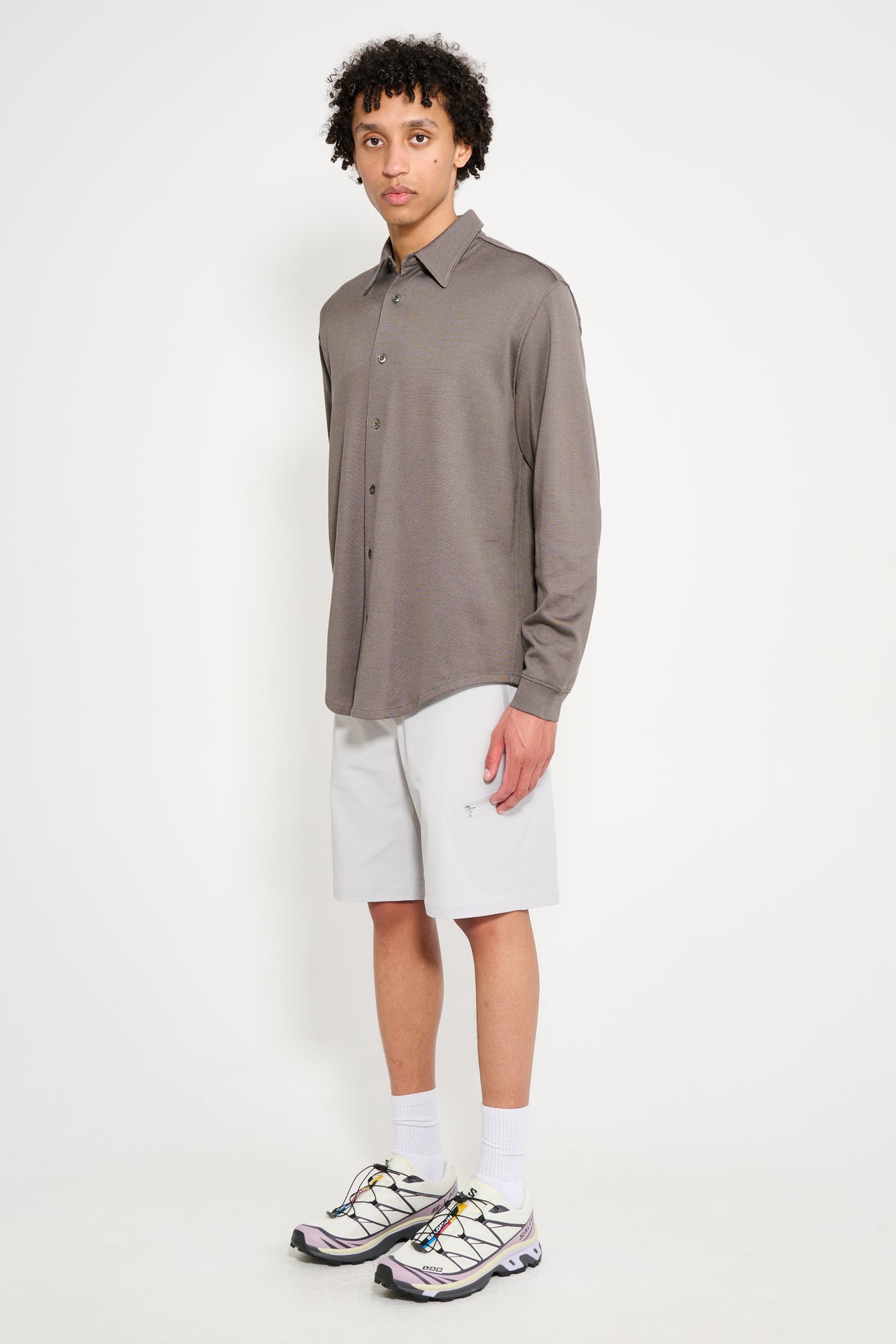 Hiking Patrol Technical Shorts Light Grey