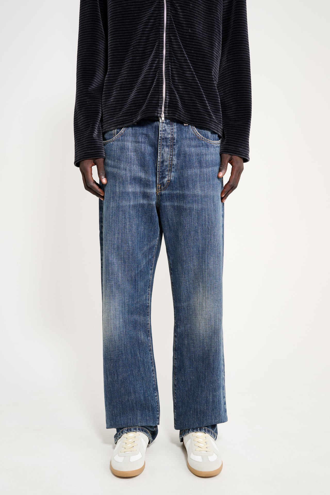 Jeanerica Vega Dark Blue Righe