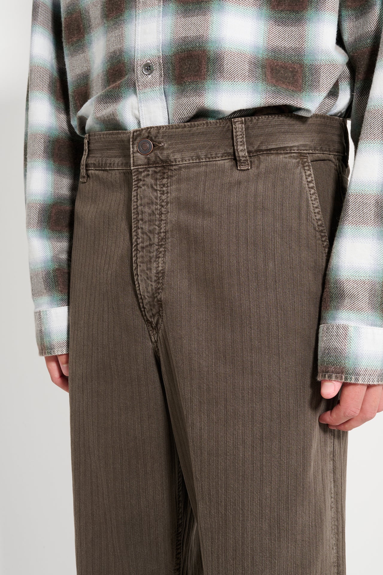 Jeanerica Genua Chevron Brown