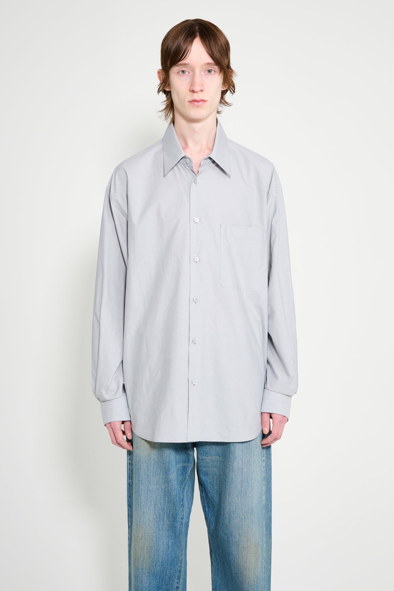 Lemaire Regular Shirt Mist