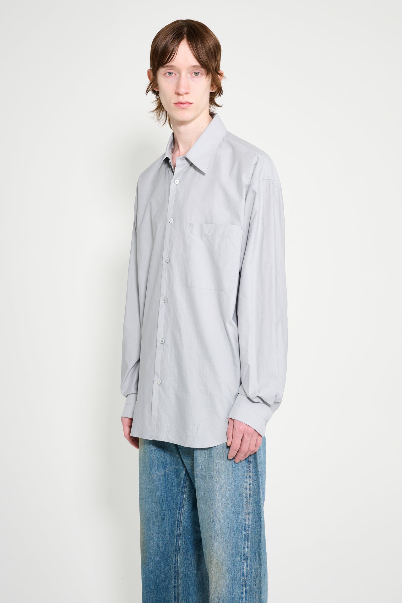 Lemaire Regular Shirt Mist