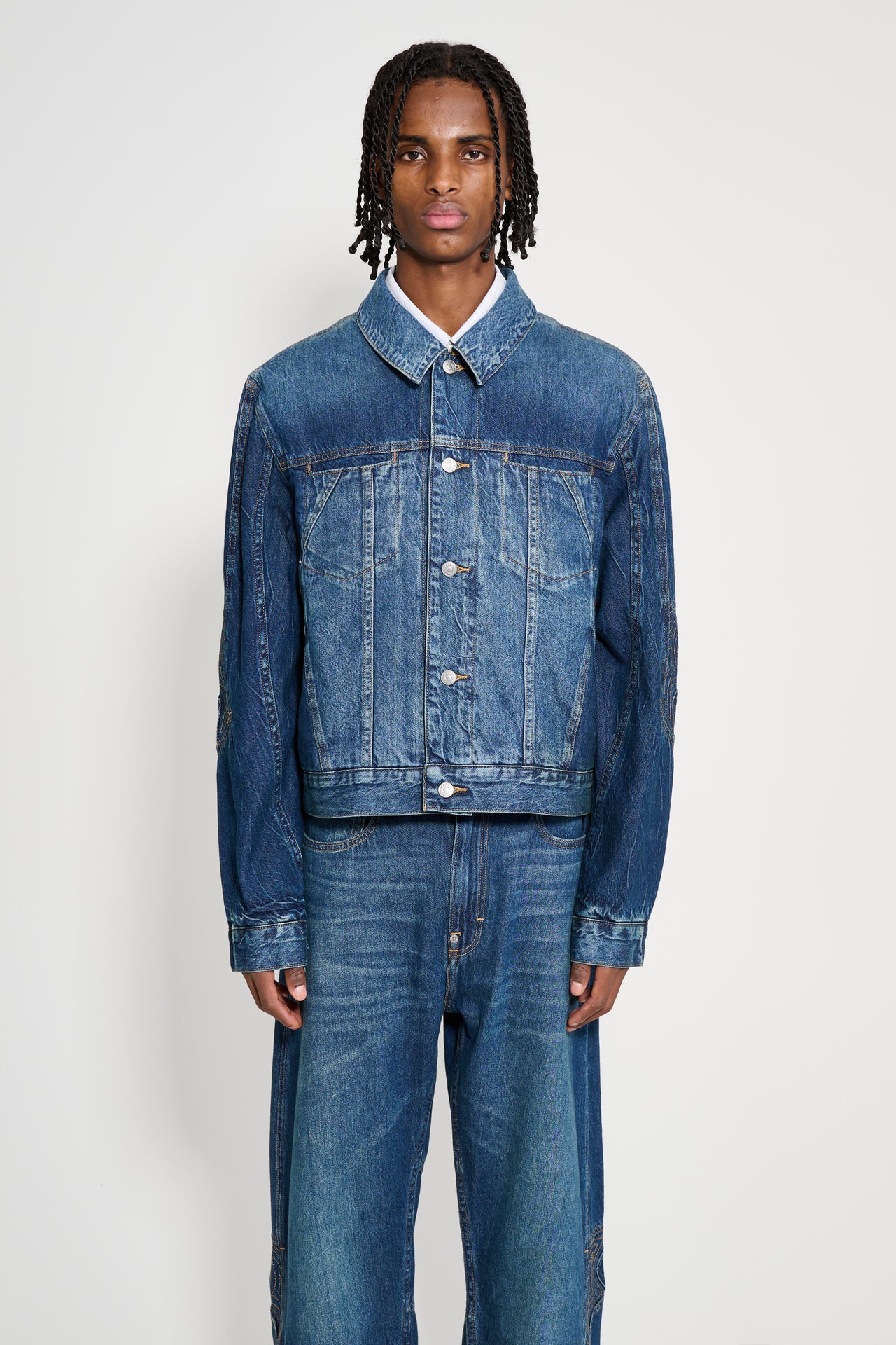 Kiko Kostadinov x Levi's M Trucker Mid Wash