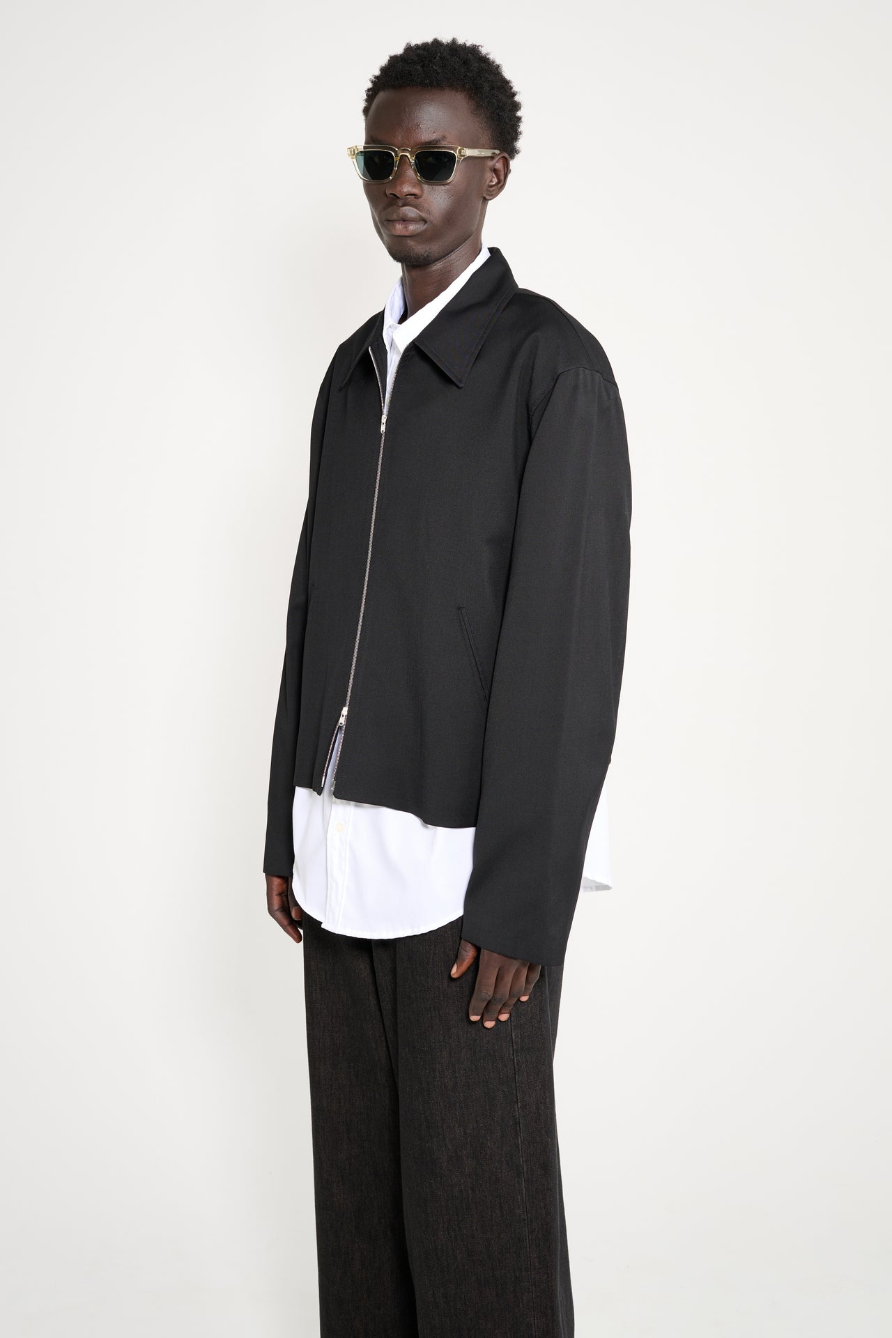 Our Legacy Mini Jacket Worsted Wool Black