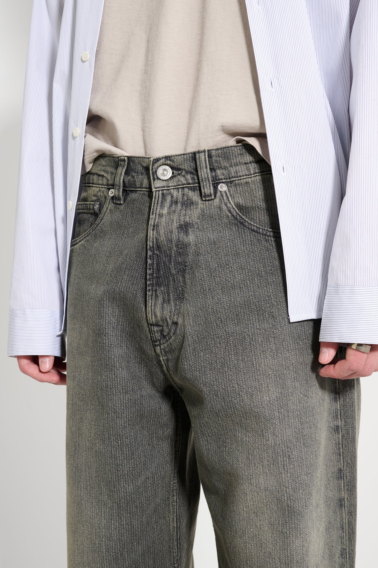 Our Legacy Third Cut Ash Dust Chain Twill