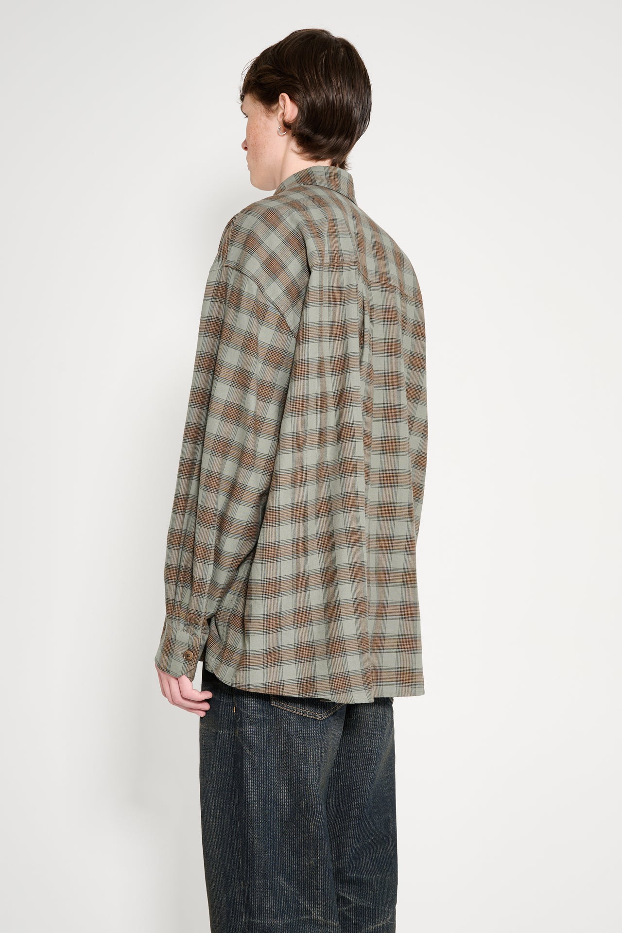 Our Legacy Borrowed Shirt Iowa Flannel Check