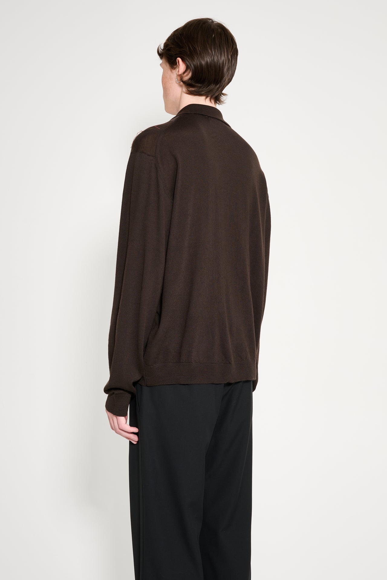 Our Legacy Evening Polo Pub Argyle Fine Wool