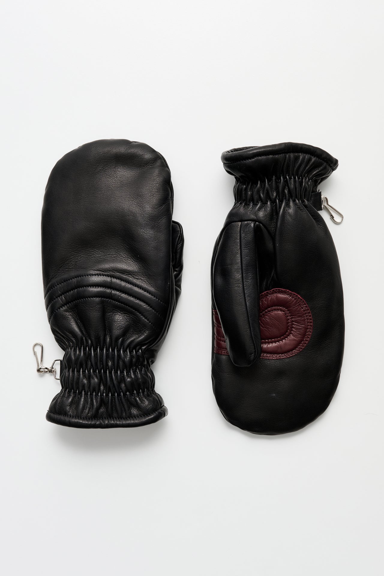 Our Legacy Spheric Mittens Black Nappa