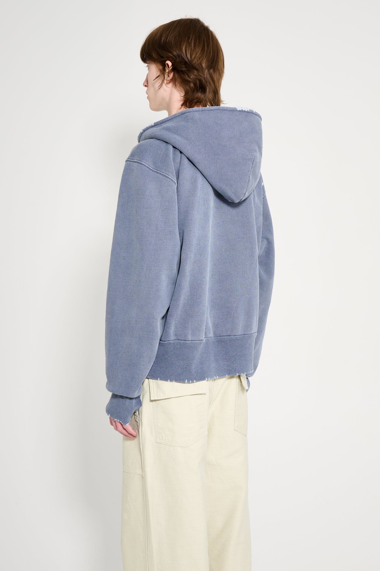 Our Legacy Relic Hoodie Blue 1000 Points Print