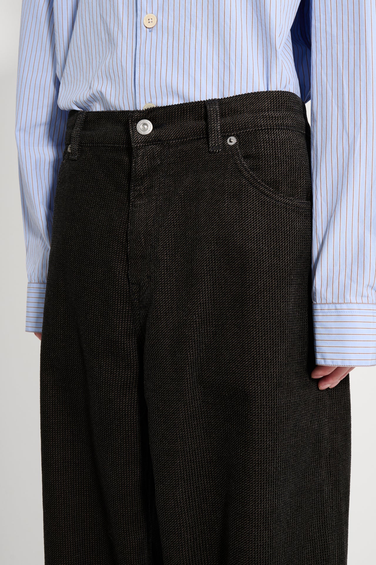 Our Legacy Vast Cut Jeans Dark Brown Twill Cord