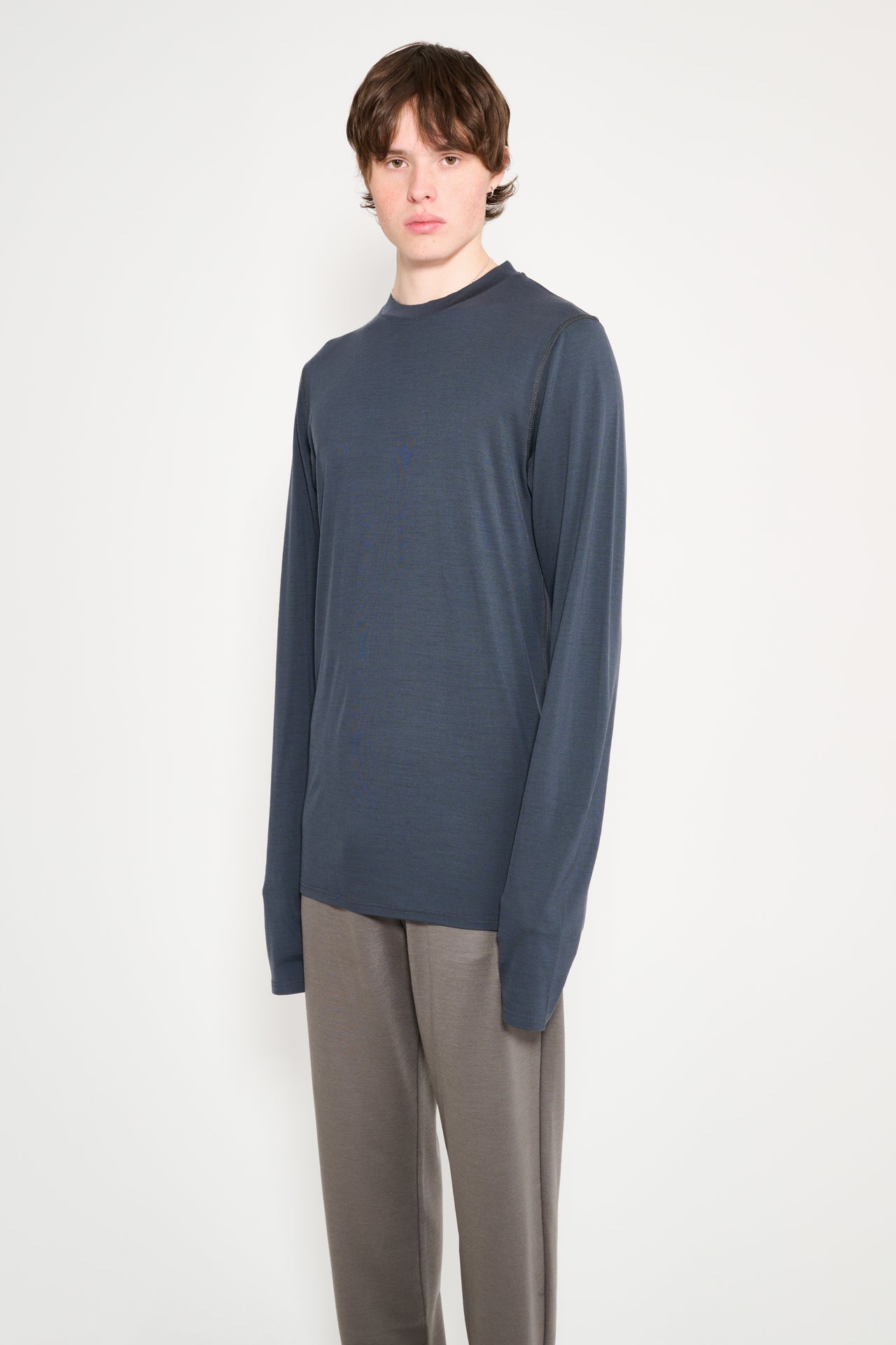 Rier Polar Jersey Roundneck Plombe