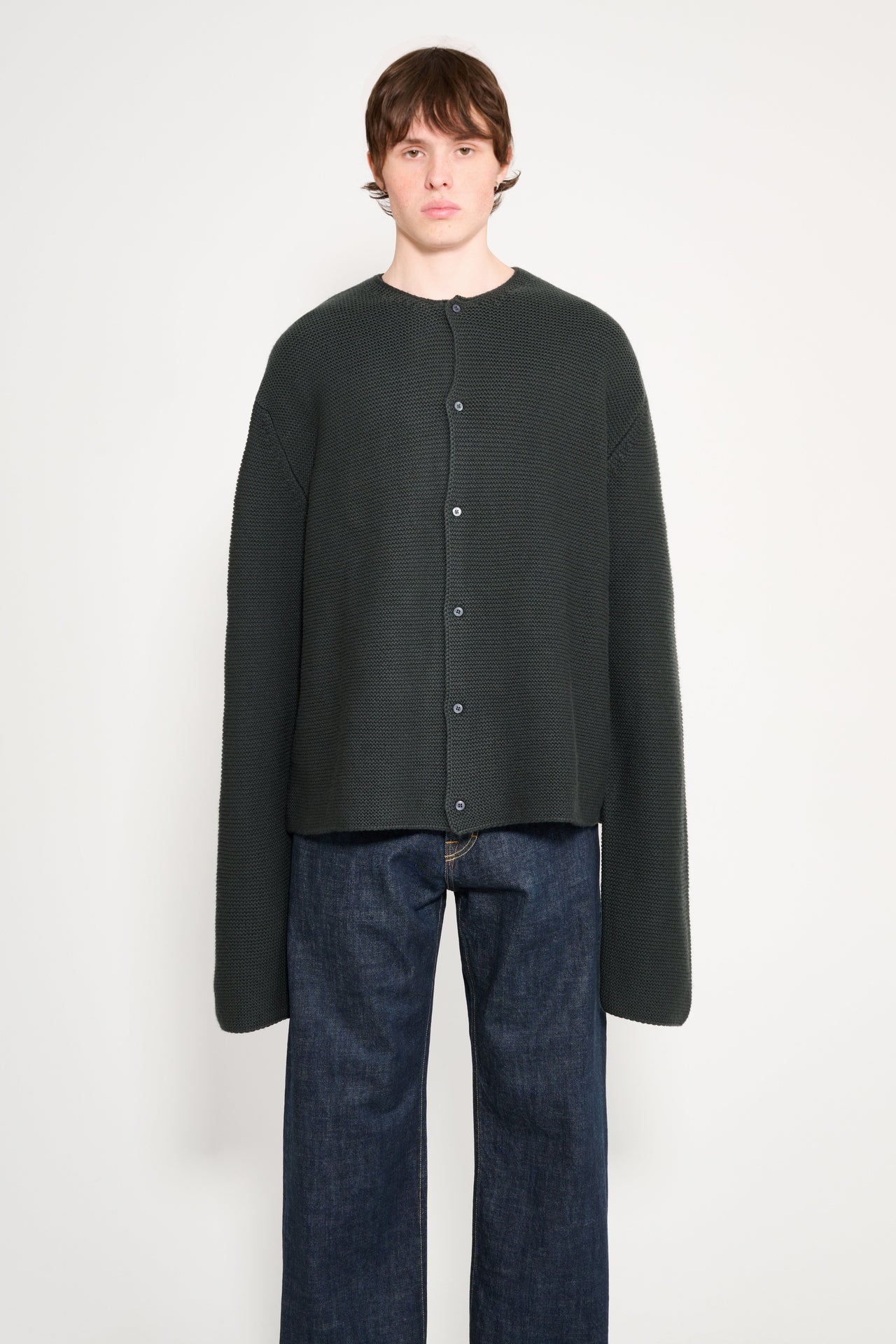 Rier Cardigan Oversized Plombe