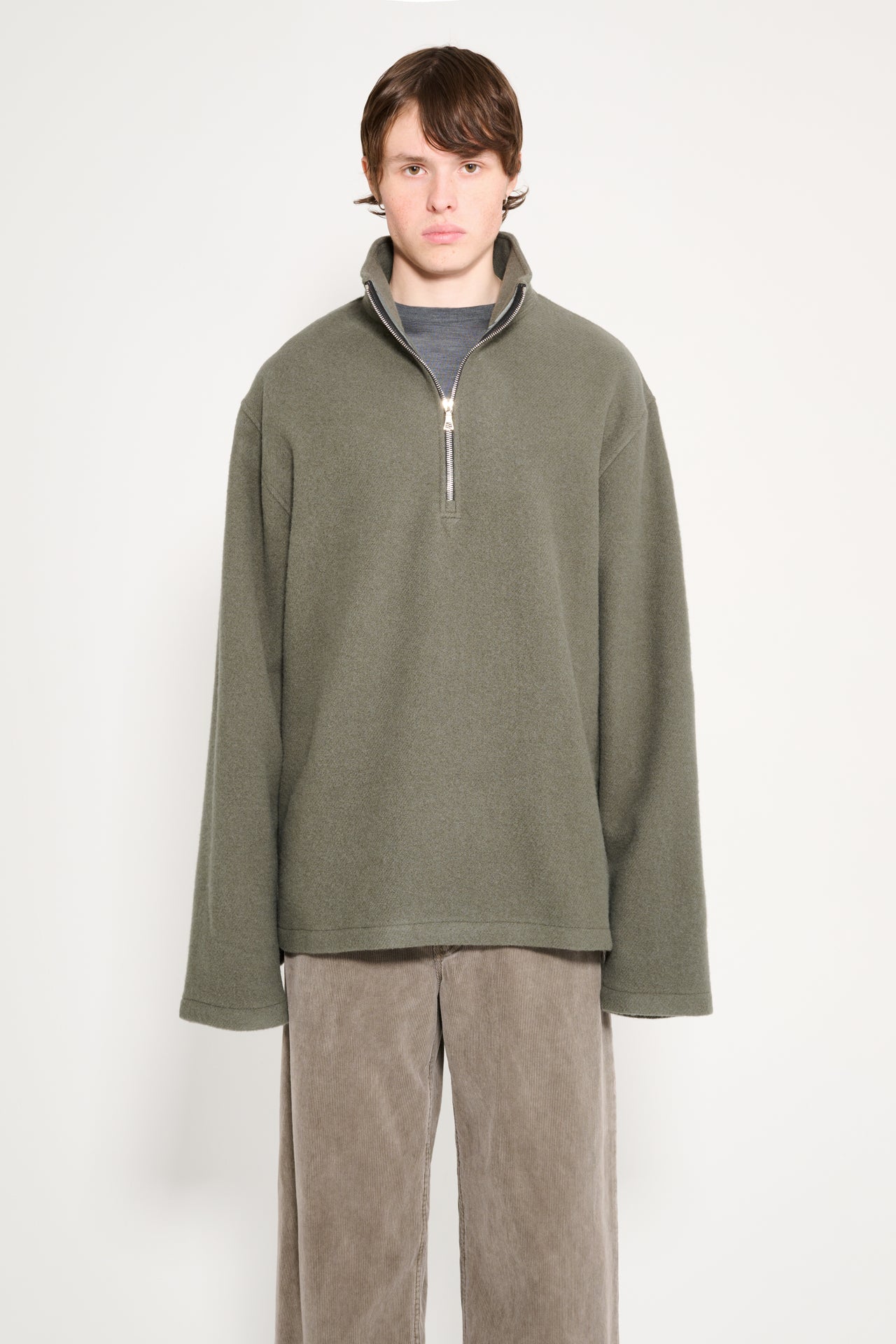 Rier Fleece Polo Camoscio