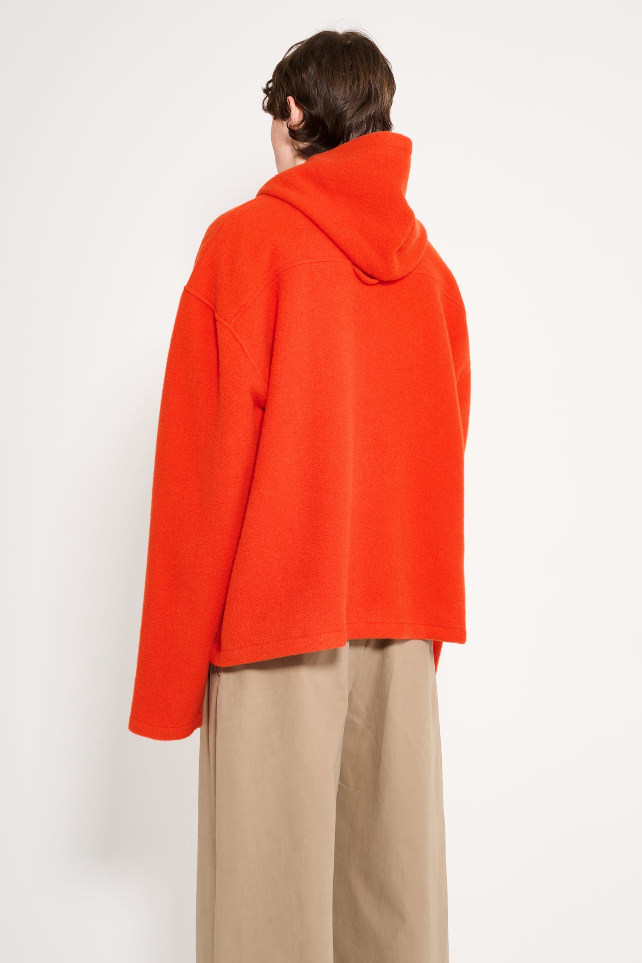 Rier Fleece Hoodie Orange