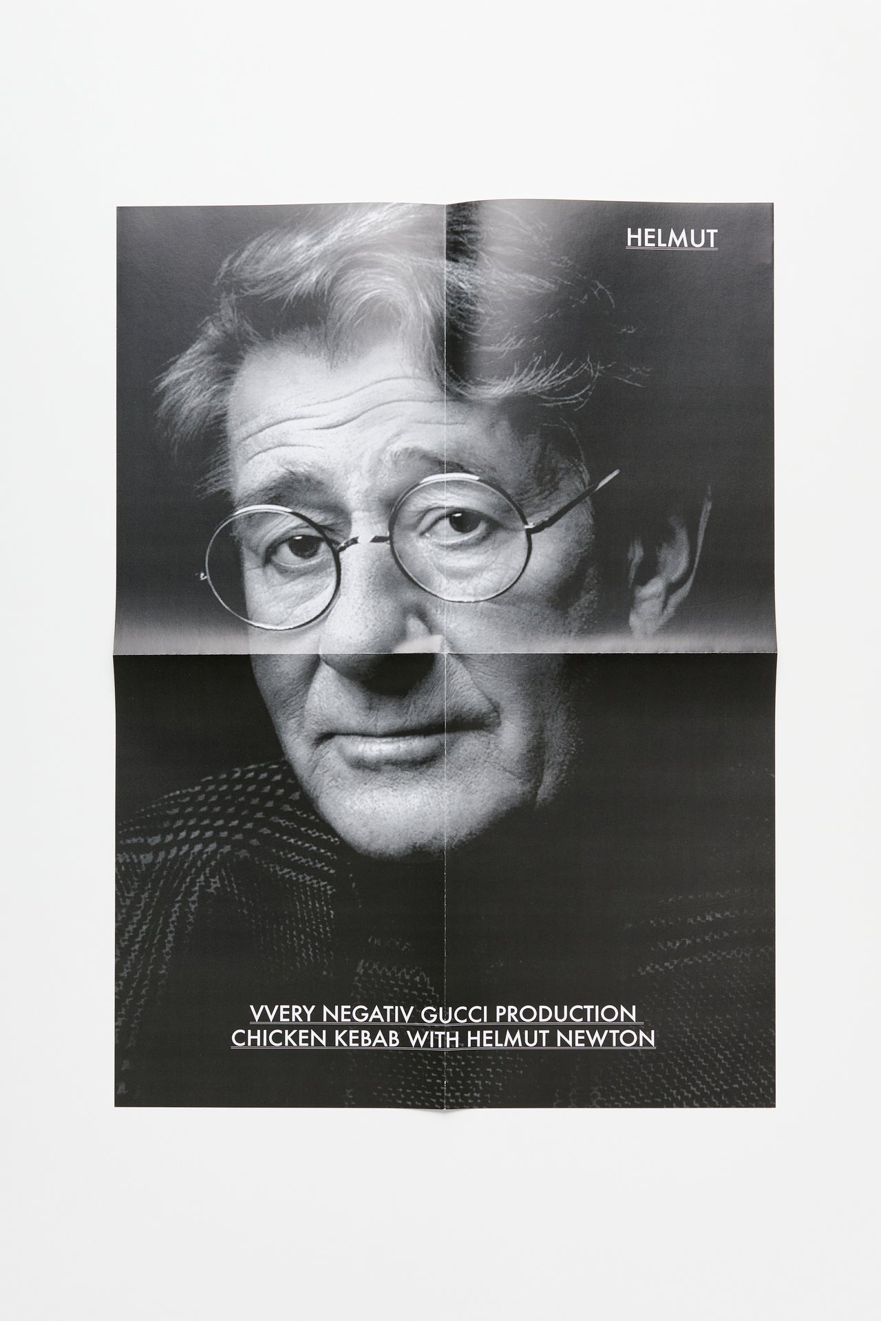 Helmut Newton by Vvery Negative Gucci Production