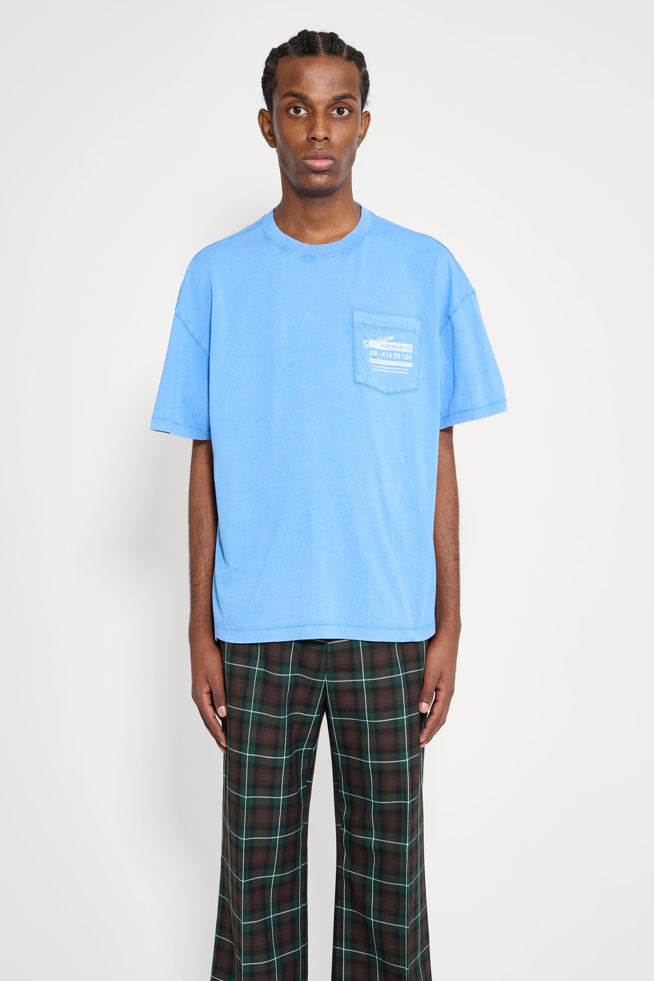 Stockholm Surfboard Club Printed Pocket T-Shirt Work Ocean