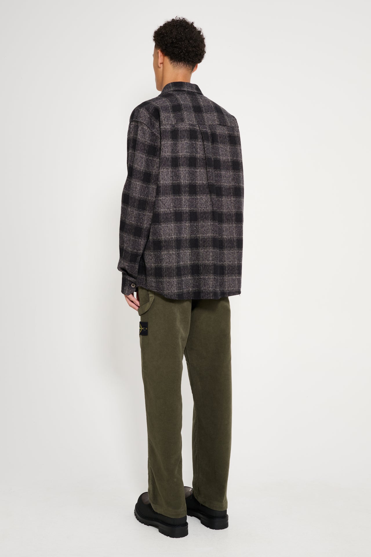 Stone Island Loose Trousers Military Green
