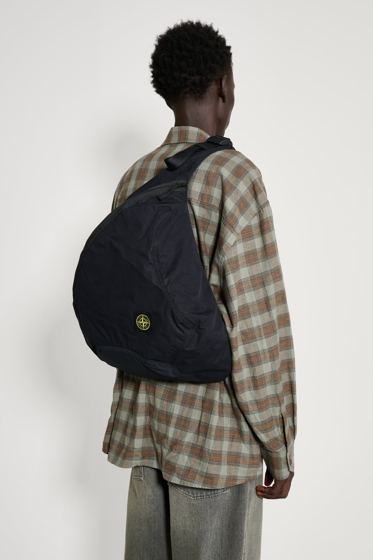 Stone Island Cross Body Bag Black