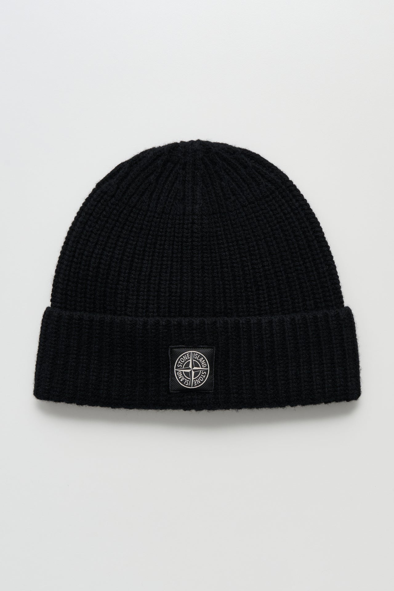 Stone Island Knitted Beanie Black