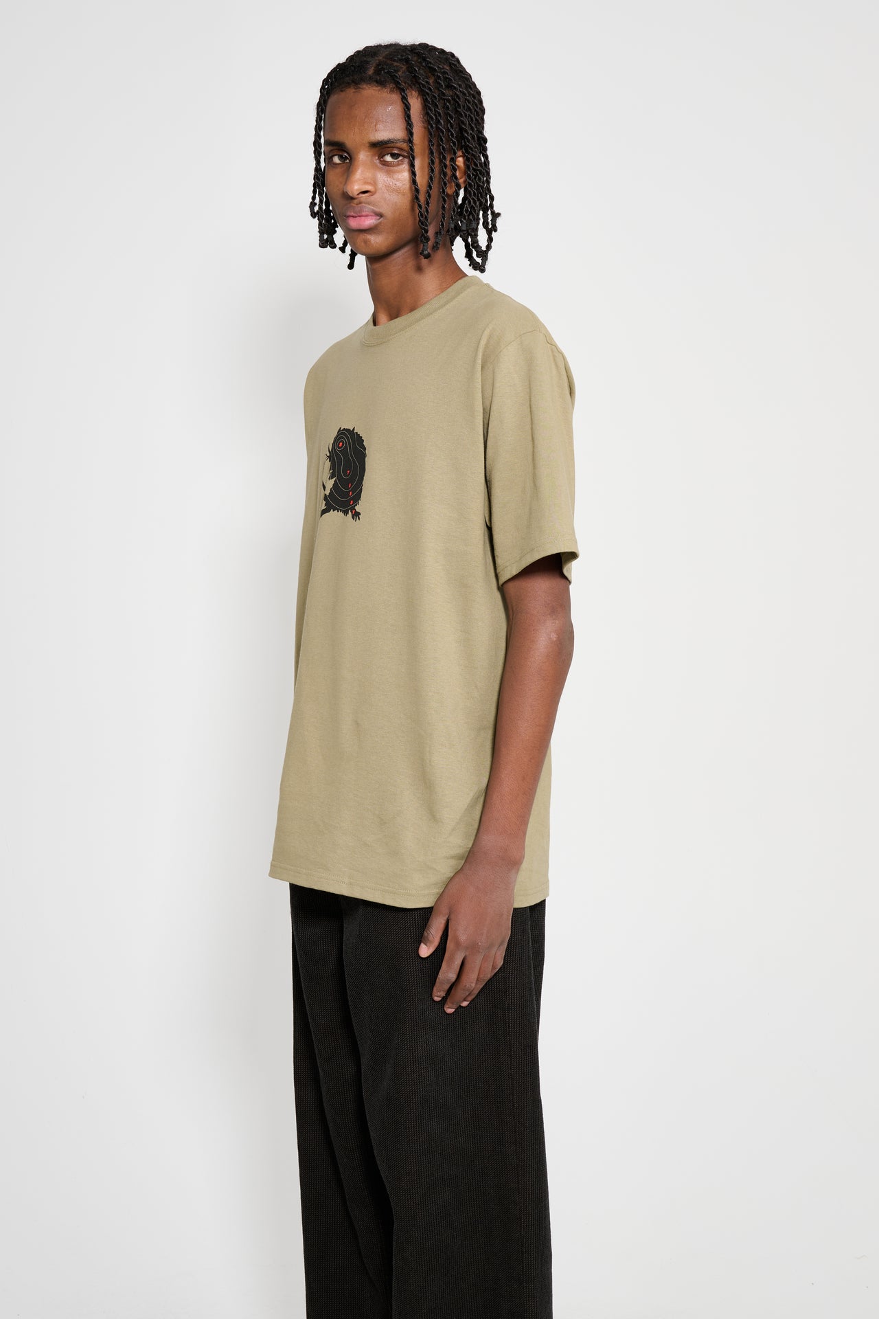 Stüssy Long Range Tee Army