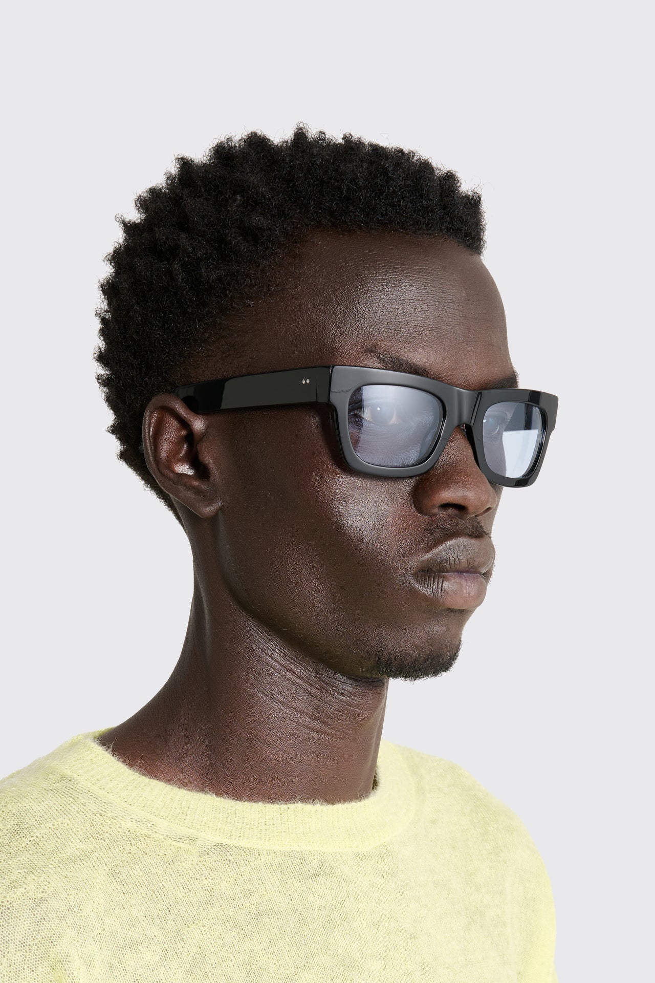 Sun Buddies Greta Black With Blue Lenses