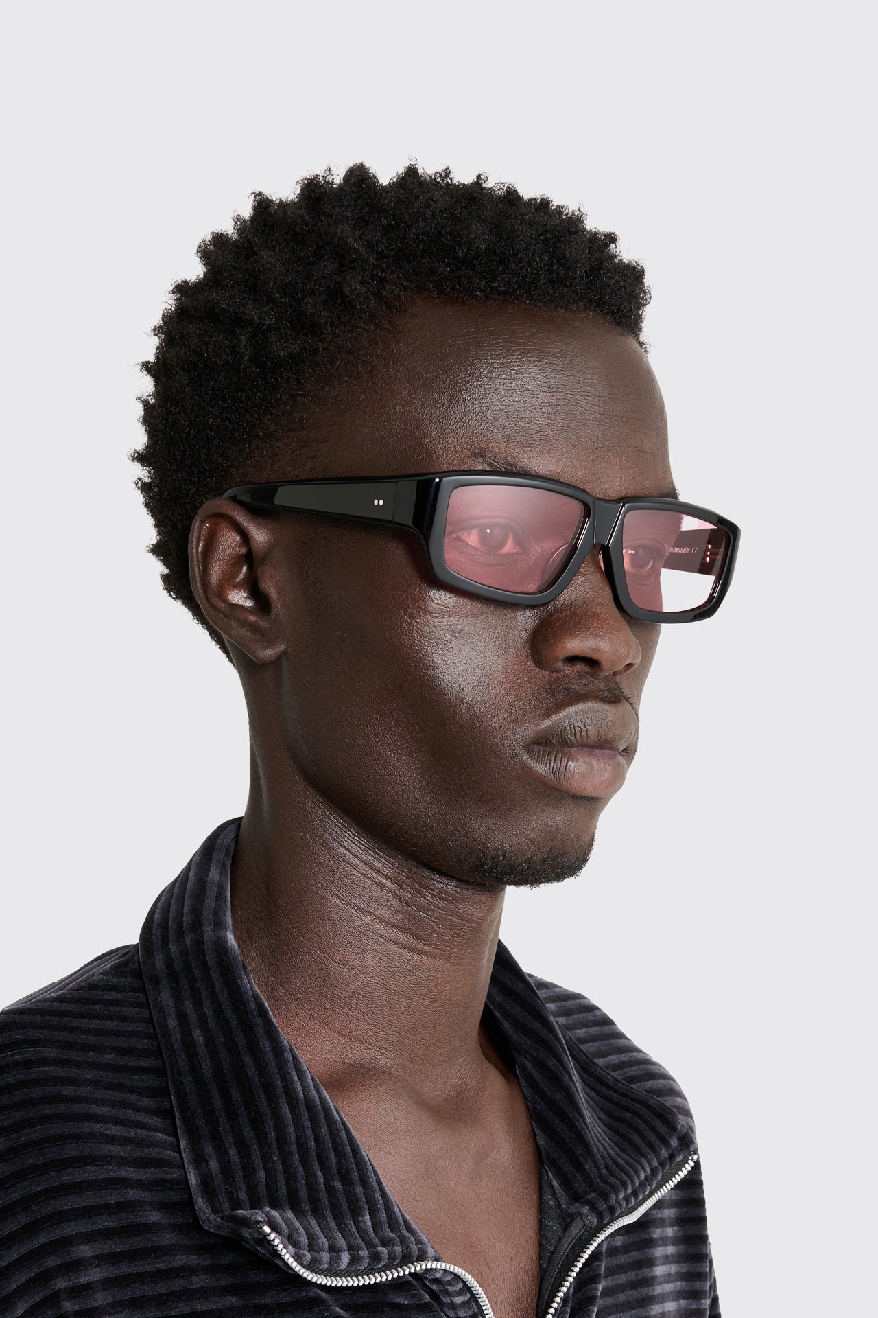 Sun Buddies Rei Black With Pink Lens