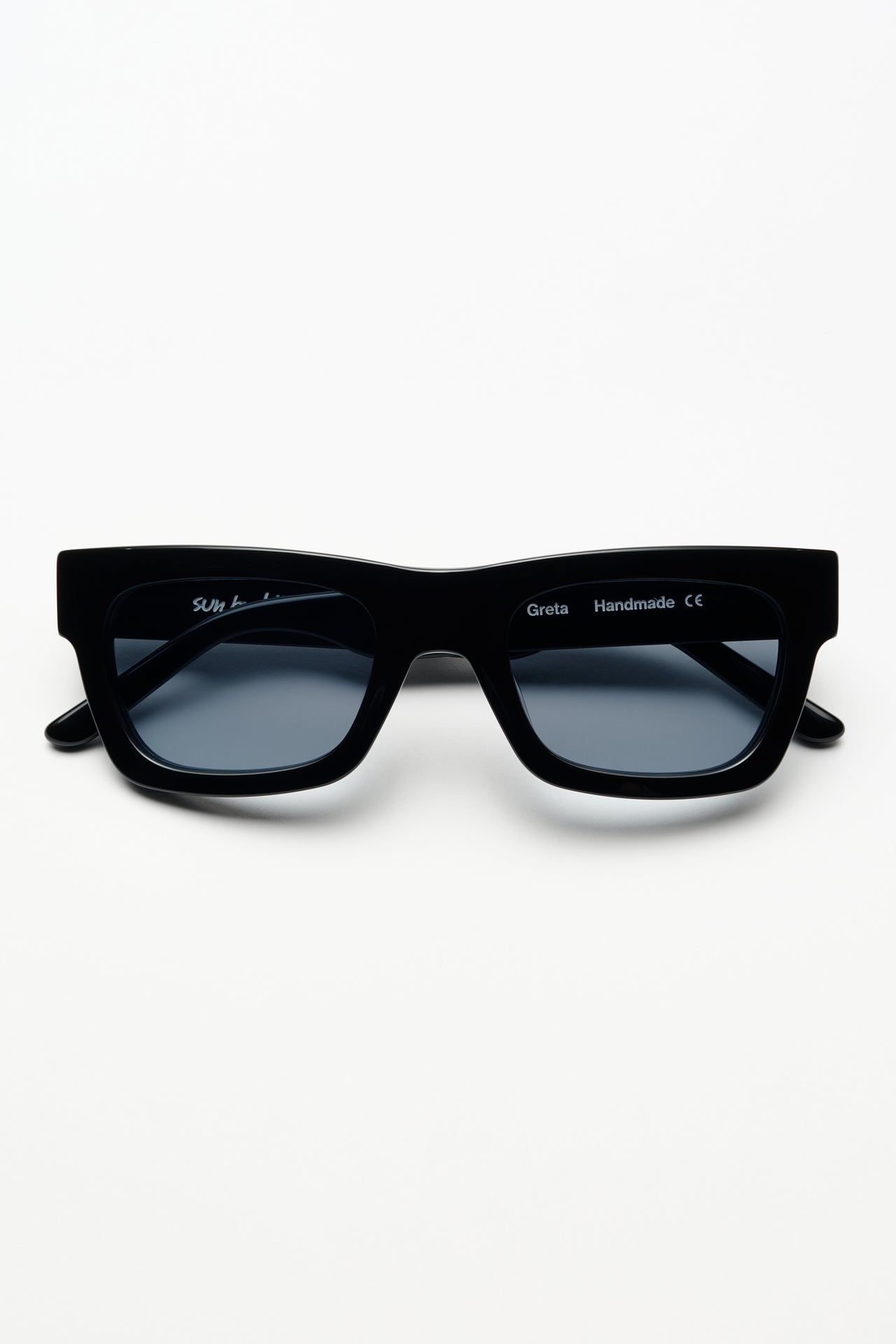 Sun Buddies Greta Black With Blue Lenses