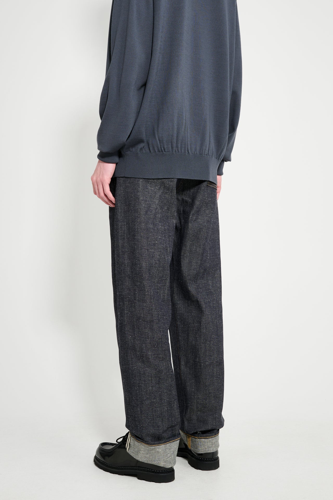 Taiga Takahashi Denim Trousers Raw Indigo