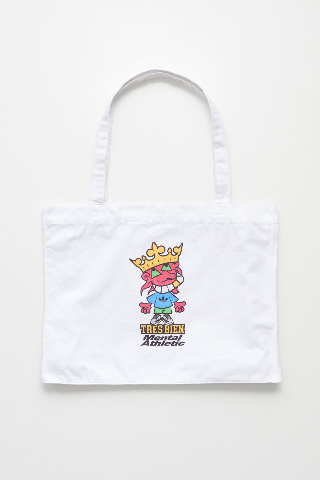 adidas x TRÈS BIEN x Mental Athletic Tote Bag White