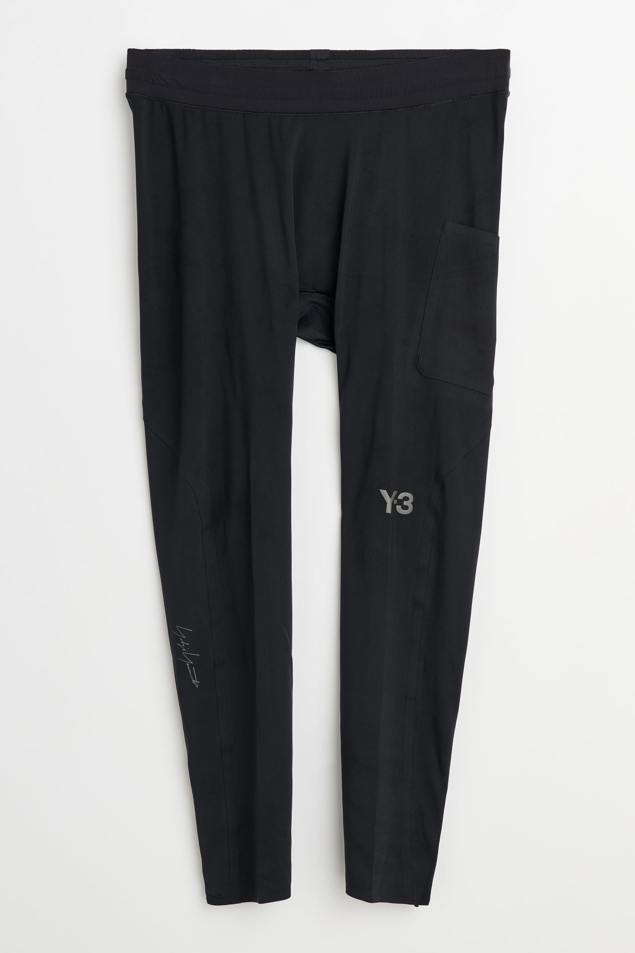 Y-3 Running Leggings Black